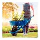 Carrinho de Mão com Caçamba Rasa 50 Litros Braço Metálico Pneu com Câmara 77704432 TRAMONTINA