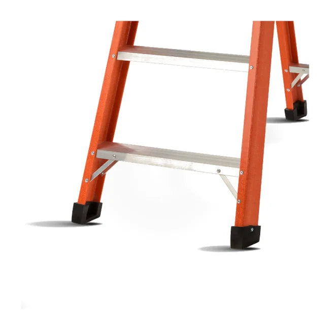 Escada Fibra de Vidro Tesoura 7 Degraus Duplo 1,92 Metros TAF-07 SINTESE