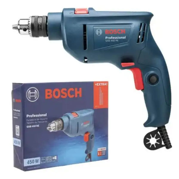 Furadeira de impacto Bosch GSB 450 RE 450W 220V BOSCH