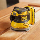 Lixadeira Roto Orbital Bateria 20V 5" Max Sem Carregador E Bateria SCS220-B2 STANLEY