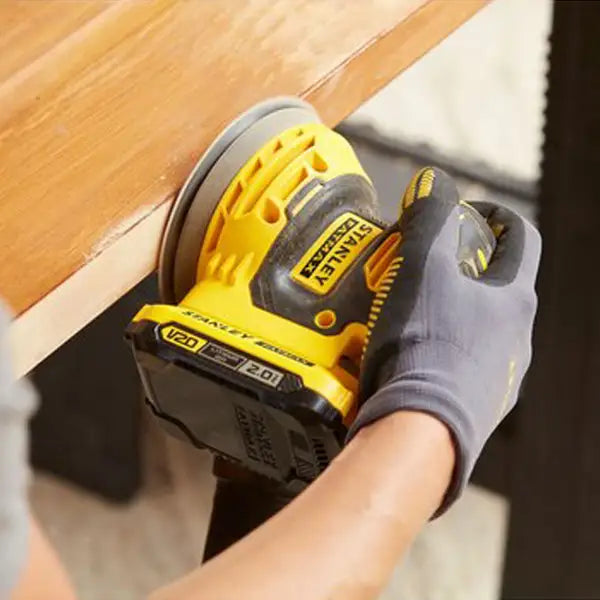 Lixadeira Roto Orbital Bateria 20V 5" Max Sem Carregador E Bateria SCS220-B2 STANLEY