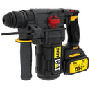 Martelete SDS-Plus à Bateria Brushless 18V com 2 Baterias e Maleta DX21 CAT + Kit SDS-Plus